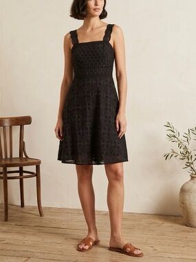 loft eyelet off the shoulder dress LOFT Beach Eyelet Off The Shoulder Dress